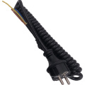 H05BQ-F Coiled Cable European Spiral Power Cord